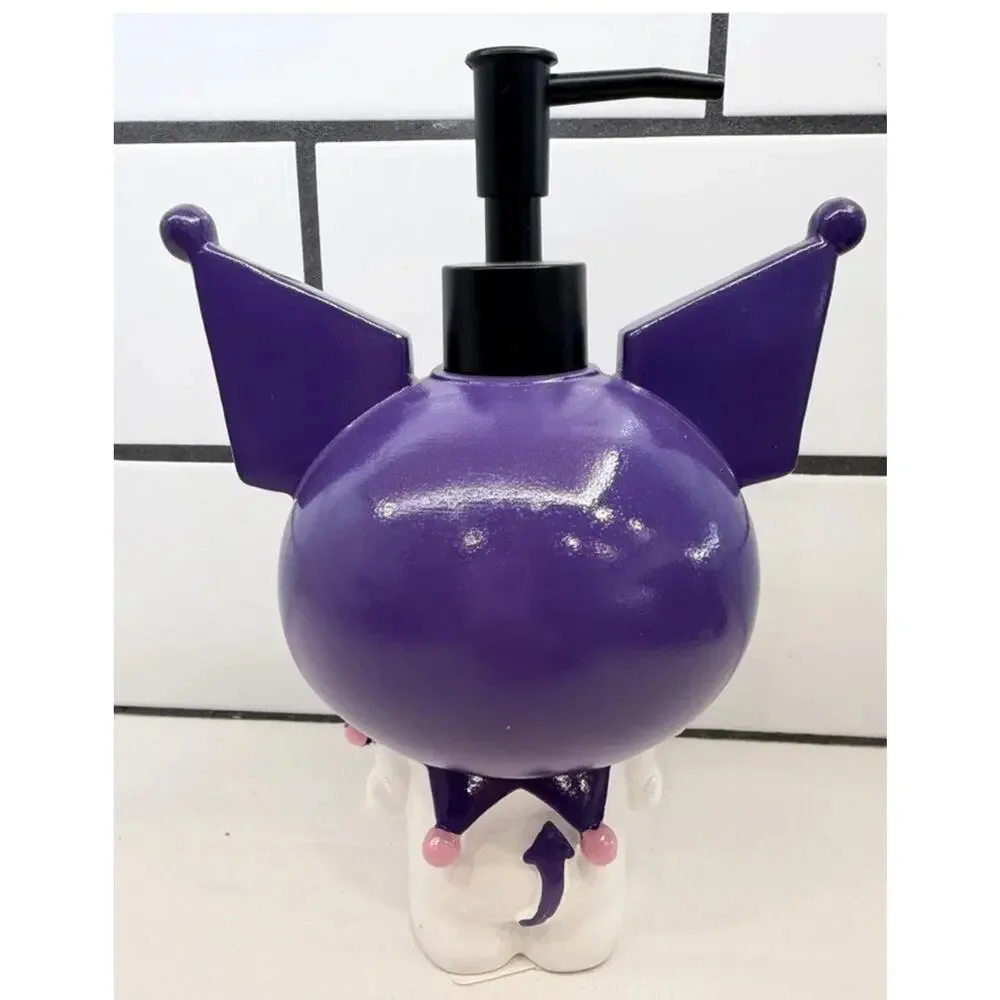 Sanrio Purple Kuromi Soap Lotion Pump Dispenser NEW! Hello Kitty & Friends